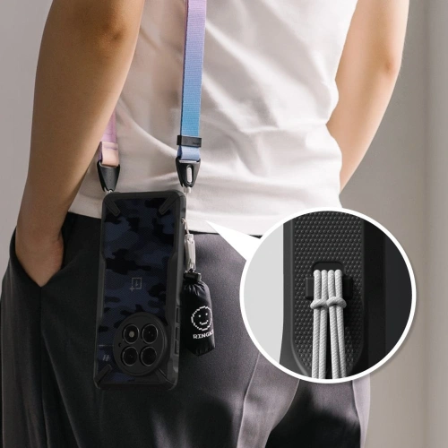 Etui Ringke Fusion-X OnePlus 13 Camo Black