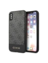 Etui Guess GUHCPXG4GLGR Apple iPhone X/XS gri/hard case 4G Stripe Collection