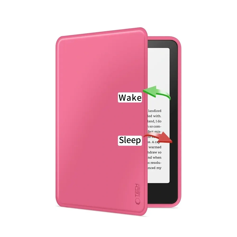 Hurtownia GSM - Etui Tech-Protect SmartCase Kindle Paperwhite Vi / 6 / Colorsoft / Signature Edition Raspberry Pink - THP3635 - {ean13} - Hurt