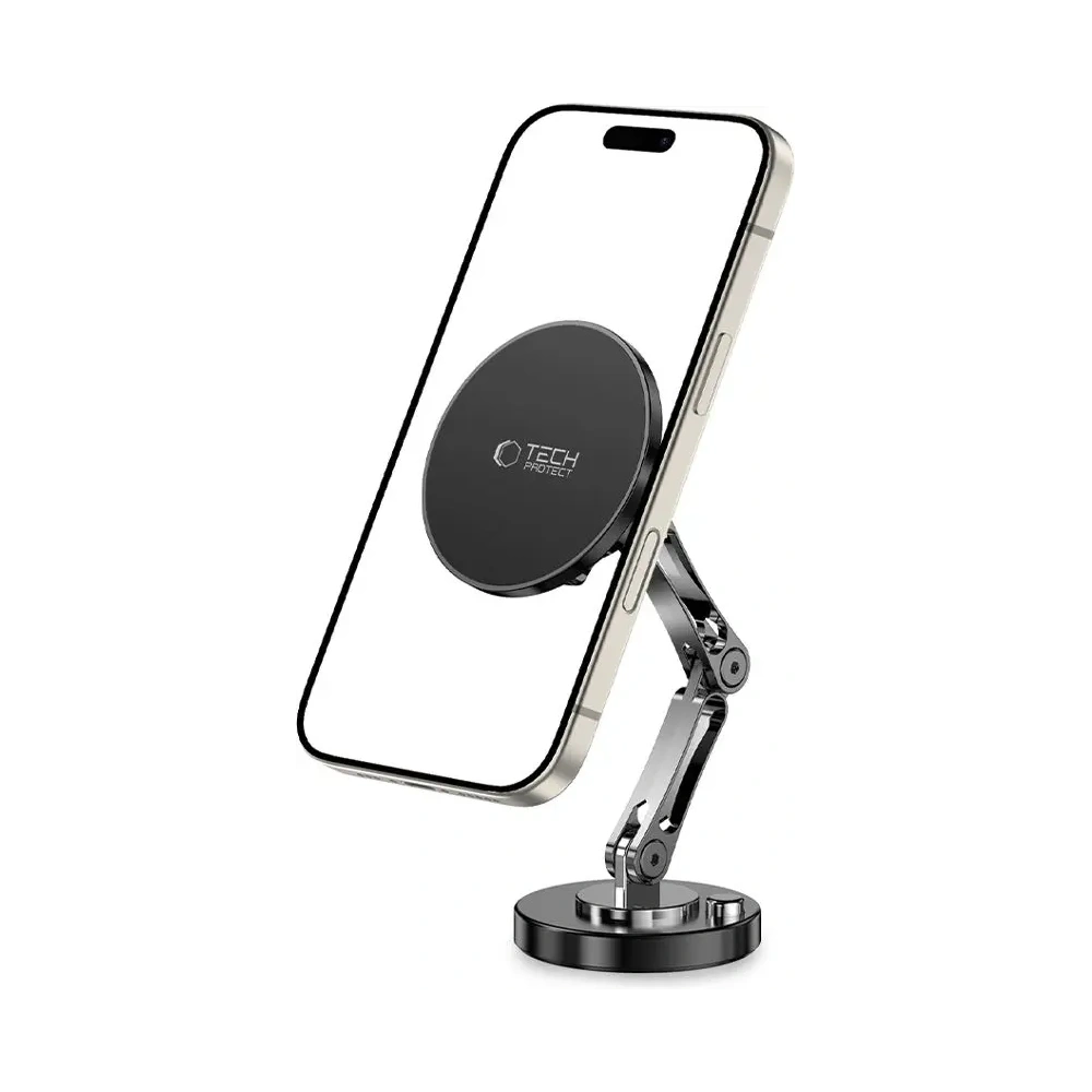 Hurtownia GSM - Tech-Protect N57 Magnetic Suport pentru Mașină și Birou cu MagSafe Negru - THP3636 - {ean13} - Hurt