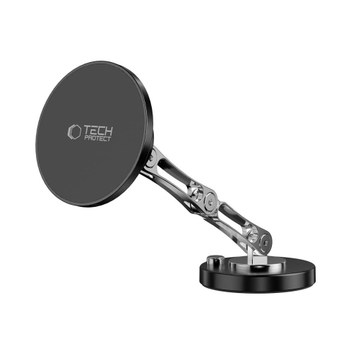 Uchwyt Tech-Protect N57 Magnetic MagSafe Dashboard Car Mount & Desktop Phone Stand Black
