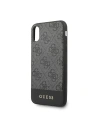 Hurtownia GSM - Etui Guess GUHCPXG4GLGR Apple iPhone X/XS szary/grey hard case 4G Stripe Collection - GUE440GRY - {ean13} - Hurt