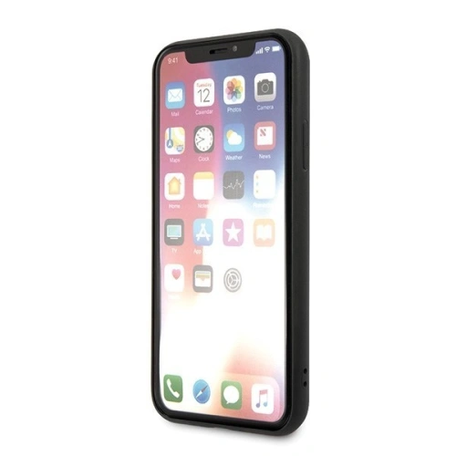 Etui Guess GUHCPXG4GLGR Apple iPhone X/XS szary/grey hard case 4G Stripe Collection