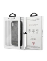 Hurtownia GSM - Etui Guess GUHCPXG4GLGR Apple iPhone X/XS szary/grey hard case 4G Stripe Collection - GUE440GRY - {ean13} - Hurt