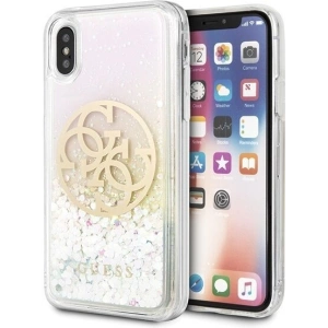 Hurtownia GSM - Etui Guess GUHCPXLGIRGP Apple iPhone X/XS hard case Gradient Liquid Glitter Circle Logo - GUE441 - {ean13} - Hurt