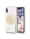 Etui Guess GUHCPXLGIRGP Apple iPhone X/XS hard case Gradient Liquid Glitter Circle Logo