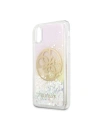 Hurtownia GSM - Etui Guess GUHCPXLGIRGP Apple iPhone X/XS husă rigidă Gradient Liquid Glitter Circle Logo - GUE441 - {ean13} - Hurt