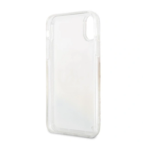 Etui Guess GUHCPXLGIRGP Apple iPhone X/XS hard case Gradient Liquid Glitter Circle Logo