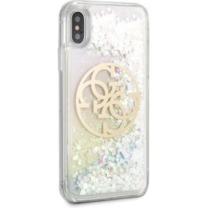 Hurtownia GSM - Etui Guess GUHCPXLGIRGP Apple iPhone X/XS hard case Gradient Liquid Glitter Circle Logo - GUE441 - {ean13} - Hurt