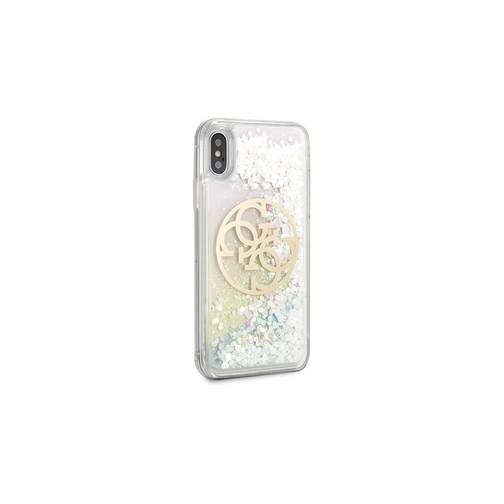 Hurtownia GSM - Etui Guess GUHCPXLGIRGP Apple iPhone X/XS hard case Gradient Liquid Glitter Circle Logo - GUE441 - {ean13} - Hurt