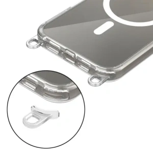 Hurtownia GSM - Etui Tech-Protect Flexair Chain MagSafe Apple iPhone 16 Pro Šedá & Růžová - THP3642 - {ean13} - Hurt