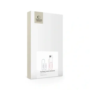 Hurtownia GSM - Etui Tech-Protect Flexair Chain MagSafe Apple iPhone 16 Pro Šedá & Růžová - THP3642 - {ean13} - Hurt