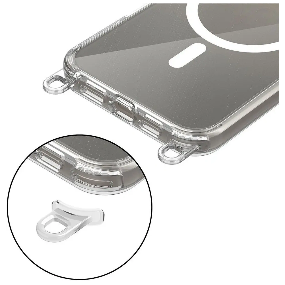 Hurtownia GSM - Tech-protect Flexair Chain Magsafe Iphone 16 Pro Max Grey & Pink - THP3643 - {ean13} - Hurt