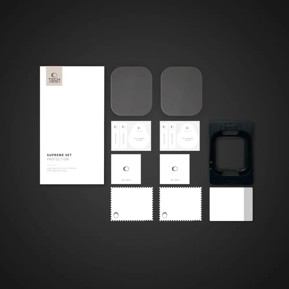 Wholesale Tech-Protect Supreme Set Apple Watch 10 46mm Clear [2 PACK] - THP3645 - {ean13} - Hurt