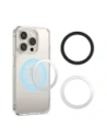 Hurtownia GSM - Blaszka Tech-Protect MMP-110 2in1 Magnetic MagSafe Kroužek Stříbrný & Černý - THP3646 - {ean13} - Hurt