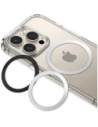 Hurtownia GSM - Blaszka Tech-Protect MMP-110 2in1 Magnetic MagSafe Kroužek Stříbrný & Černý - THP3646 - {ean13} - Hurt