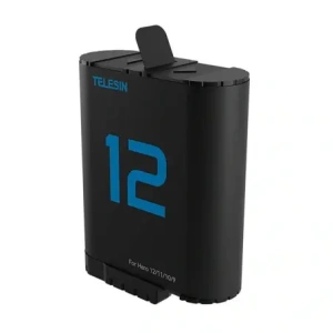 Hurtownia GSM - Akumulator litowy TELESIN do GoPro Hero 12/11/10/9 (niebieski) - TLS172 - {ean13} - Hurt