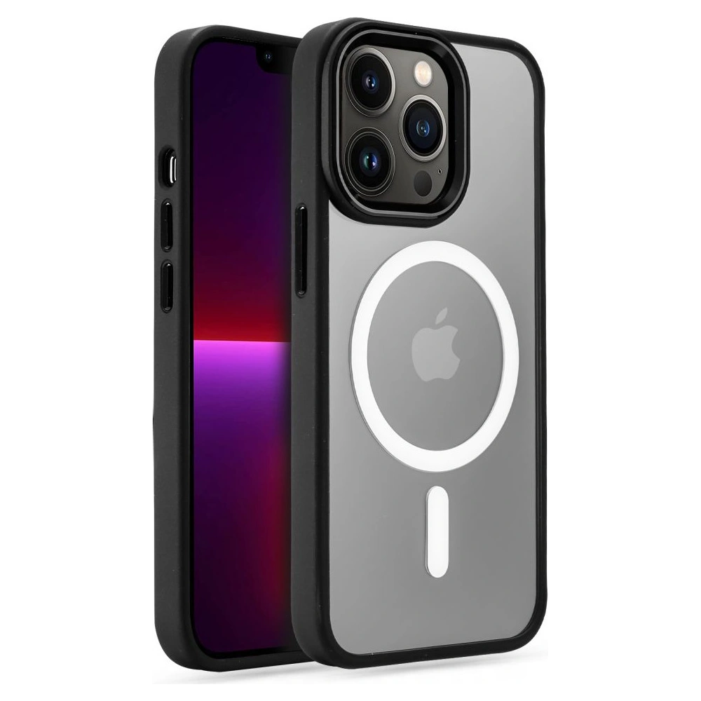 Wholesale [OUTLET] Case Tech-Protect Magmat MagSafe Apple iPhone 13 Pro Clear/Black - OT-820 - {ean13} - Hurt