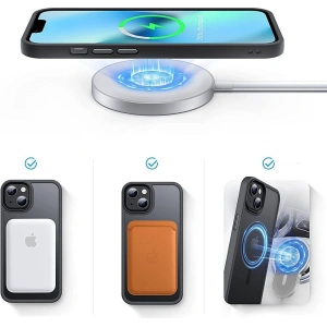 Wholesale [OUTLET] Case Tech-Protect Magmat MagSafe Apple iPhone 13 Pro Clear/Black - OT-820 - {ean13} - Hurt