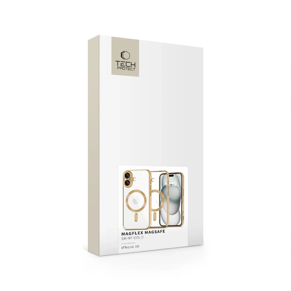 Wholesale [OUTLET] Case Tech-Protect MagFlex MagSafe Apple iPhone 16 Shiny Gold - OT-821 - {ean13} - Hurt