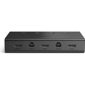 Hurtownia GSM - [OUTLET] KVM-Switch UGREEN CM293 4xHDMI (weiblich) 4xUSB (weiblich) 4xUSB-B (weiblich) schwarz - OT-825 - {ean13} - Hurt