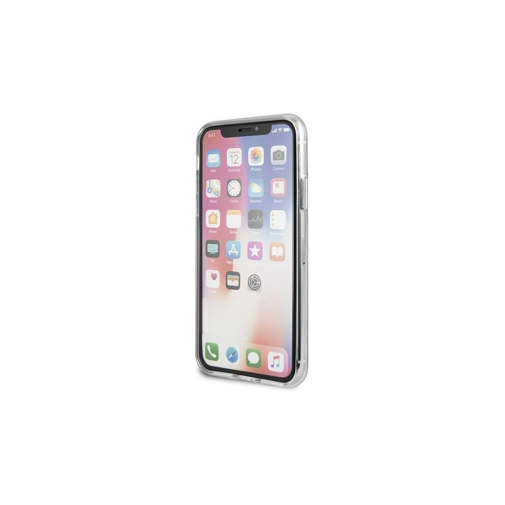 Hurtownia GSM - Etui Guess GUHCPXPCU4GLPI Apple iPhone X/XS różowy/pink hard case 4G Glitter - GUE443PNK - {ean13} - Hurt