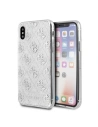 Etui Guess GUHCPXPCU4GLSI Apple iPhone X/XS srebrny/silver hard case 4G Glitter
