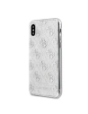 Hurtownia GSM - Etui Guess GUHCPXPCU4GLSI Apple iPhone X/XS srebrny/silver hard case 4G Glitter - GUE444SLV - {ean13} - Hurt