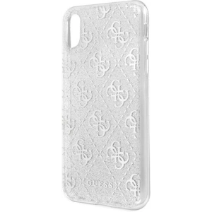 Hurtownia GSM - Etui Guess GUHCPXPCU4GLSI Apple iPhone X/XS srebrny/silver hard case 4G Glitter - GUE444SLV - {ean13} - Hurt