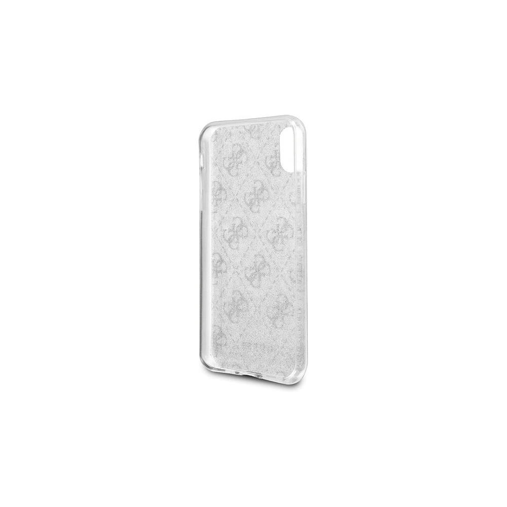 Hurtownia GSM - Etui Guess GUHCPXPCU4GLSI Apple iPhone X/XS silber/hard case 4G Glitter - GUE444SLV - {ean13} - Hurt