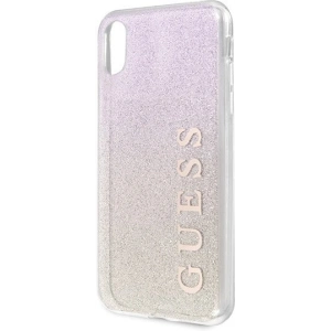 Hurtownia GSM - Etui Guess GUHCPXPCUGLGPI Apple iPhone X/XS różowo-złoty/gold pink hard case Gradient Glitter - GUE445GLDPNK - {ean13} - Hurt