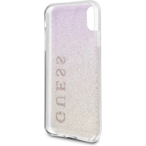 Hurtownia GSM - Etui Guess GUHCPXPCUGLGPI Apple iPhone X/XS różowo-złoty/gold pink hard case Gradient Glitter - GUE445GLDPNK - {ean13} - Hurt