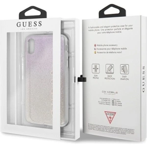 Hurtownia GSM - Etui Guess GUHCPXPCUGLGPI Apple iPhone X/XS różowo-złoty/gold pink hard case Gradient Glitter - GUE445GLDPNK - {ean13} - Hurt