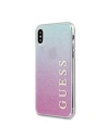 Hurtownia GSM - Etui Guess GUHCPXPCUGLPBL Apple iPhone X/XS różowo-niebieski/pink blue hard case Gradient Glitter - GUE446PNKBLU - {ean13} - Hurt