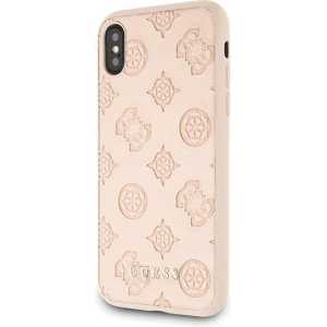 Hurtownia GSM - Etui Guess GUHCPXPELLP Apple iPhone X/XS latte hard case Peony Collection - GUE447LATT - {ean13} - Hurt