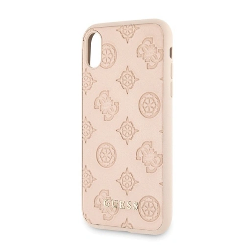 Etui Guess GUHCPXPELLP Apple iPhone X/XS latte hard case Peony Collection