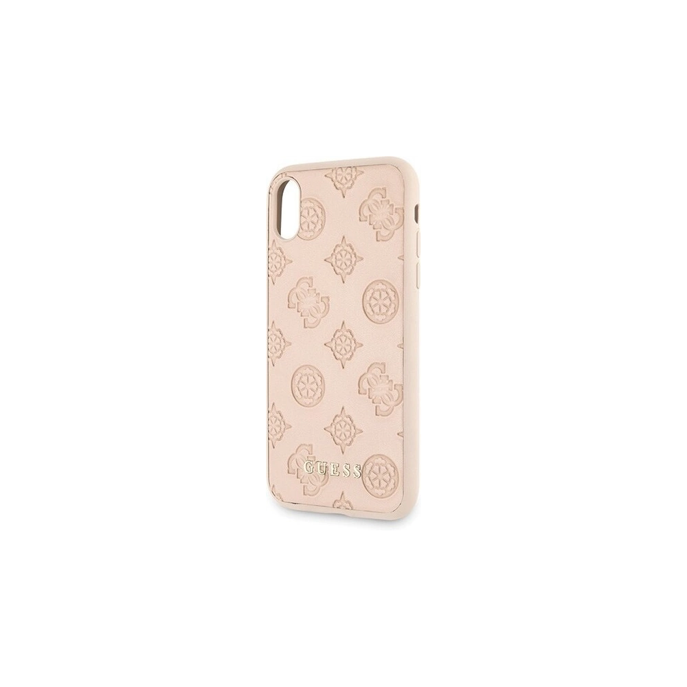 Hurtownia GSM - Etui Guess GUHCPXPELLP Apple iPhone X/XS latte hard case Peony Collection - GUE447LATT - {ean13} - Hurt