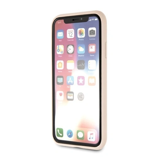 Etui Guess GUHCPXPELLP Apple iPhone X/XS latte hard case Peony Collection