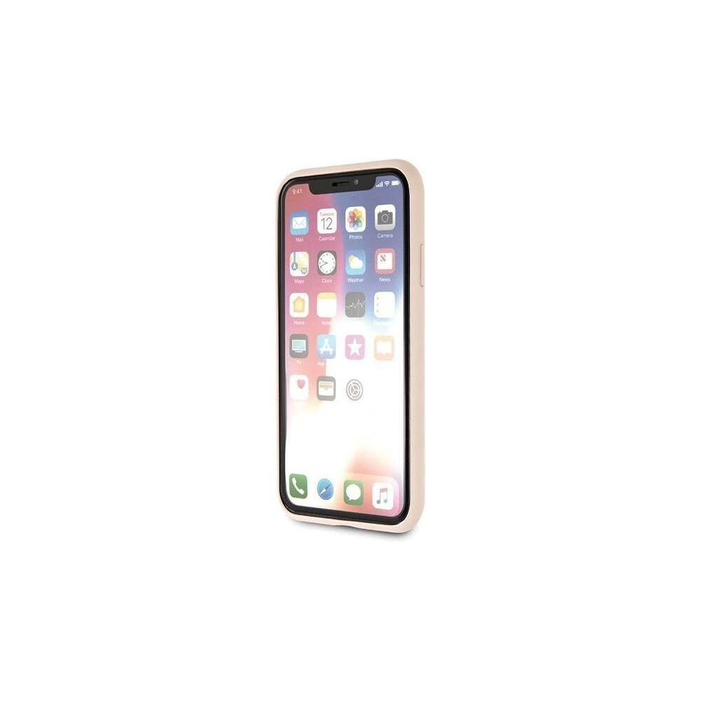 Hurtownia GSM - Etui Guess GUHCPXPELLP Apple iPhone X/XS latte hard case Peony Collection - GUE447LATT - {ean13} - Hurt