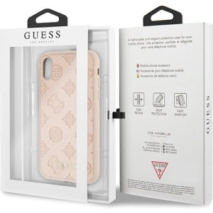 Hurtownia GSM - Etui Guess GUHCPXPELLP Apple iPhone X/XS latte hard case Peony Collection - GUE447LATT - {ean13} - Hurt