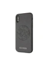 Hurtownia GSM - Etui Guess GUHCPXRSSASBK Apple iPhone X/XS czarny/black hard case Saffiano 4G Circle Logo - GUE448BLK - {ean13} - Hurt