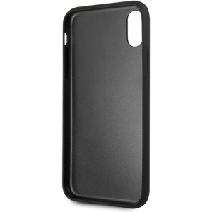 Hurtownia GSM - Etui Guess GUHCPXRSSASBK Apple iPhone X/XS czarny/black hard case Saffiano 4G Circle Logo - GUE448BLK - {ean13} - Hurt