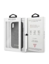 Wholesale Guess GUHCPXRSSASBK iPhone X/Xs black hard case Saffiano 4G Circle Logo - GUE448BLK - {ean13} - Hurt
