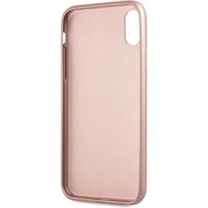 Hurtownia GSM - Etui Guess GUHCPXRSSASRG Apple iPhone X/XS różowo-złoty/rose gold hard case Saffiano 4G Circle Logo - GUE450RS - {ean13} - Hurt
