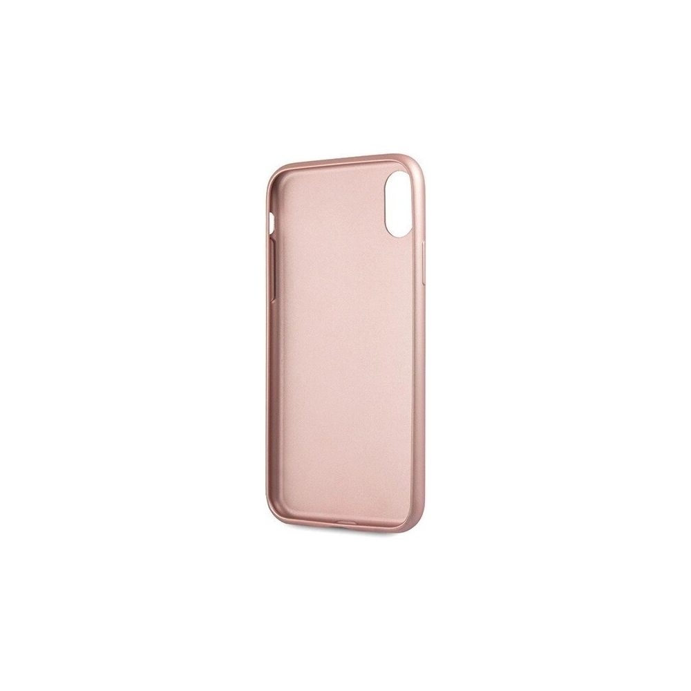Hurtownia GSM - Etui Guess GUHCPXRSSASRG Apple iPhone X/XS różowo-złoty/rose gold hard case Saffiano 4G Circle Logo - GUE450RS - {ean13} - Hurt
