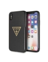 Etui Guess GUHCPXSGTLBK Apple iPhone X/XS czarny/black hard case Glitter Triangle