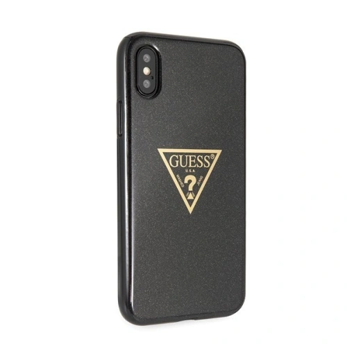 Etui Guess GUHCPXSGTLBK Apple iPhone X/XS czarny/black hard case Glitter Triangle