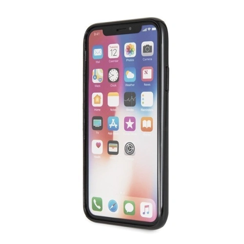 Etui Guess GUHCPXSGTLBK Apple iPhone X/XS czarny/black hard case Glitter Triangle