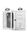 Wholesale Guess GUHCPXSGTLBK Apple iPhone X/XS black hard case Glitter Triangle - GUE451BLK - {ean13} - Hurt