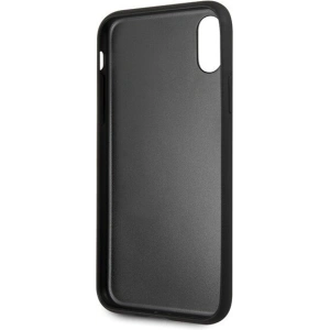 Hurtownia GSM - Etui Guess GUHCPXSLSABK Apple iPhone X/XS czarny/black hard case Saffiano Silicone - GUE452BLK - {ean13} - Hurt